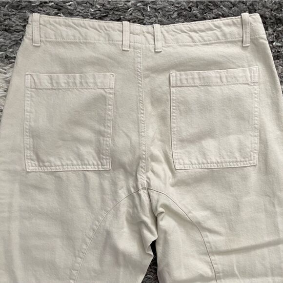 NWT Zara Cotton Pants With Pockets - Picture 9 of 11
